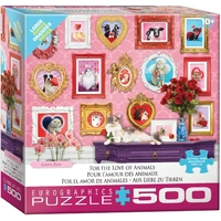 Eurographics For the Love of Animals Jigsaw Puzzle Large 500 Pieces