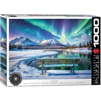 Eurographics Yukon Aurora Boealis Jigsaw Puzzle 1000 Pieces
