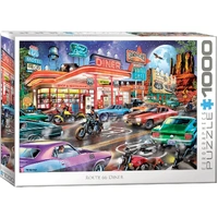 Eurographics Route 66 Diner Jigsaw Puzzle 1000 Pieces