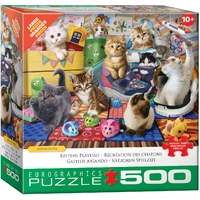 Eurographics Kittens Playtime Jigsaw Puzzle Large 500 Pieces