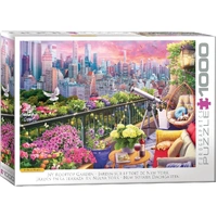 Eurographics NY Rooftop Garden Jigsaw Puzzle 1000 Pieces