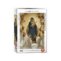 Eurographics Virgin with Angels Jigsaw Puzzle 1000 Pieces (EUR67064)