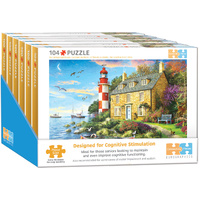 Eurographics Connecting Pieces Counter Top Display Jigsaw Puzzle (EUR70875)