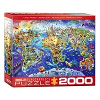 CRAZY WORLD 2000pc (EUR85343)