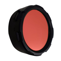 Powa Beam Red Torch Filters 63mm - Powa Beam Meteor S1 (F63-R)