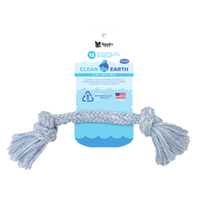 Spunky Pup Clean Earth Recycled Rope Dog Chew Toy Small