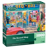 Falcon De Luxe The Record Shop Jigsaw Puzzle 1000 Pieces