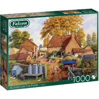 Falcon De Luxe Autumn on the Farm Jigsaw Puzzle 1000 Pieces (FAL11274)