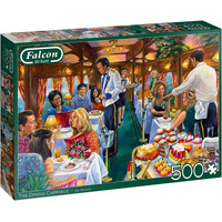 Falcon De Luxe The Dining Carriage Jigsaw Puzzle 500 Pieces (FAL11328)