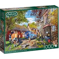 Falcon De Luxe The Blacksmiths Cottage Jigsaw Puzzle 1000pcs (FAL11333)