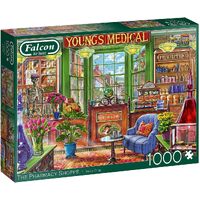 Falcon De Luxe The Pharmacy Shoppe Jigsaw Puzzle 1000 Pieces (FAL11334)