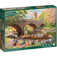 Falcon De Luxe Boating on the River Jigsaw Puzzle 1000 Pieces (FAL11348)