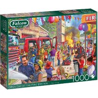 Falcon De Luxe Open Day at the Fire Station Jigsaw Puzzle 1000pcs (FAL11351)