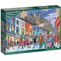 Falcon De Luxe Christmas In Edinburgh Jigsaw Puzzle 1000 Pieces (FAL11353)