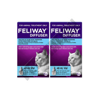 Feliway 48mL Diffuser Refill 2 Pack