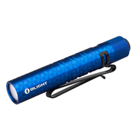 Olight i3T EOS Anti-Scratch LED Torch 180Lms Pinwheel Blue (FOL-I3T-B)