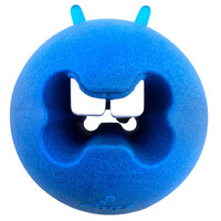 Rogz Fred Treat Ball Treat Dispensing Dog Toy Blue