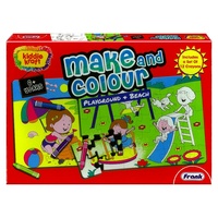 Make & Colour Playground Beach Jigsaw Puzzle (FRA23103)