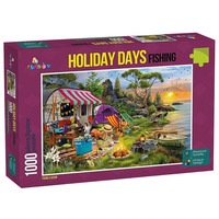 Holiday Days Fishing Jigsaw Puzzles 1000 Pieces (FUN102700)
