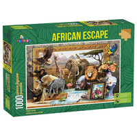 African Escape Jigsaw Puzzles 1000 Pieces (FUN102731)