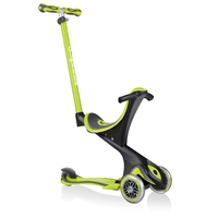 Globber Go Up Comfort Convertible Push Scooter - Lime Green (G458-106-2)