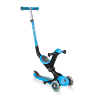 Globber Go Up Deluxe Convertible Push Scooter - Sky Blue (G644-101)