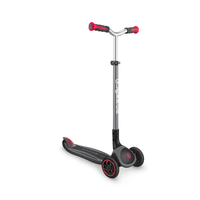 Globber Master 3 Wheel Push Scooter - Black Red (G660-120)