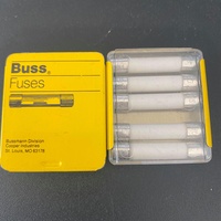 5 x Bussmann Fuse Fast Ceramic Fuse GBB 2