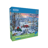 Gibsons Bringing Home the Tree Jigsaw Puzzle XXL 100 Pieces (GIB022339)