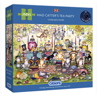 Mad Catters Tea Party Jigsaw Puzzles 250 Pieces XL (GIB027174)