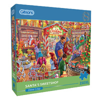 Gibsons Santa's Sweetshop Jigsaw Puzzle XL 250 Pieces