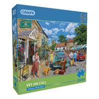 Gibsons Vet on Call by Trevor Mitchell Jigsaw Puzzle XL 250 Pieces