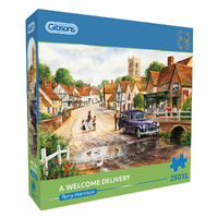 Gibsons A Welcome Delivery by Terry Harrison Jigsaw Puzzle XL 250 Pieces