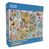 Gibsons Curious Creatures Jigsaw Puzzle 500 Pieces