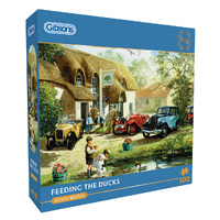 Gibsons Feeding the Ducks Jigsaw Puzzle 500 Pieces