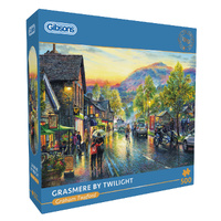 Gibsons Grasmere by Twilight by Graham Twyford Jigsaw Puzzle 500 Pieces