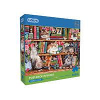 Gibsons Puss Back in Books Jigsaw Puzzle XL 500 Pieces (GIB035605)