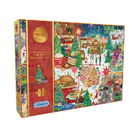 Gibsons Christmas Around the World Jigsaw Puzzle 500 Pieces (GIB036091)