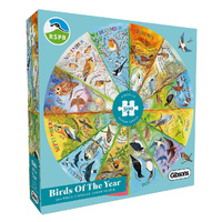 Gibsons RSBP Birds of the Year Circular Jigsaw Puzzle 500 Pieces