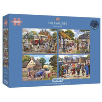 Gibsons The Evacuees Jigsaw Puzzle 4 x 500 Pieces