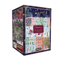 Gibsons Chrismtas in London Adult Jigsaw Puzzle 3 x 500 Pieces