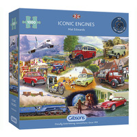 Iconic Engines Jigsaw Puzzles 1000 Pieces (GIB062939)