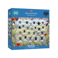Gibsons Brilliant Bees Jigsaw Puzzle 1000 Pieces (GIB063431)