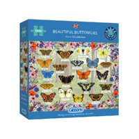 Gibsons Beautiful Butterflies Jigsaw Puzzle 1000 Pieces (GIB063660)