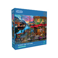 Gibsons Sunset on the Seine Jigsaw Puzzle 1000 Pieces (GIB063844)