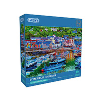 Gibsons Lyme Regis Harbour Jigsaw Puzzle 1000 Pieces (GIB063929)