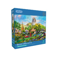 Gibsons Below Corfe Castle Jigsaw Puzzle 1000 Pieces (GIB063943)