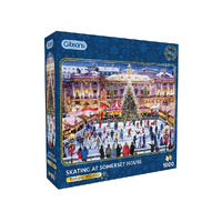 Gibsons Skating at Somerset House Jigsaw Puzzle 1000 Pieces (GIB064193)