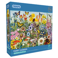 Gibsons Fairy Garden by Barbara Anderson Jigsaw Puzzle 1000 Pieces