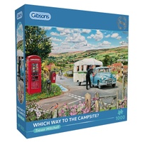 Gibsons Which Way to Campsite? Jigsaw Puzzle 1000 Pieces